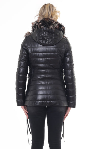 Celosiva Women Leather Jacket